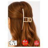 cityvision Altın Renk Yay Model Metal Mandal Saç Tokası 11 cm – Şık ve Dayanıklı Tasarım