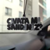 Civata Mı Sandınız Araba Dikiz Ayna Süsü
