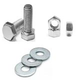 Civata + Somun + Pul Takım Set Altı Köşe Başlı Galvaniz Kaplama Kalite DIN 933 8.8 AKB Altıgen Endüstriyel Otomotiv Hırdavat Civatası (20, M8x30)