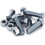 Civata + Somun Takım Set Altı Köşe Başlı Galvaniz Kaplama Kalite DIN 933 8.8 AKB Altıgen Endüstriyel Otomotiv Hırdavat Civatası (10, M10x40)