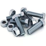 Civata + Somun Takım Set Altı Köşe Başlı Galvaniz Kaplama Kalite DIN 933 8.8 AKB Altıgen Endüstriyel Otomotiv Hırdavat Civatası (10, M12x30)