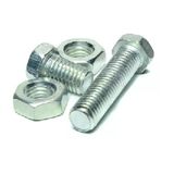 Civata + Somun Takım Set Altı Köşe Başlı Galvaniz Kaplama Kalite DIN 933 8.8 AKB Altıgen Endüstriyel Otomotiv Hırdavat Civatası (5, M16x40)