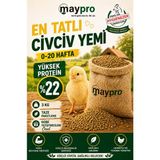 Civciv Yemi 3 Kg, Hızlı Büyüme %22 Protein Granül Yem, 0-20 Hafta Başlangıç Yemi