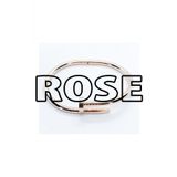 Çivi Cartier Modeli Rose Renk Alaşım Bayan Bileklik Kelepçe