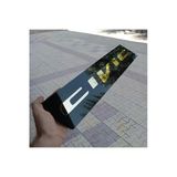 Civic Dekor Plakalık - Pleksi 1 Ad. - 52 X 11 Cm - Tüm Araçlara Uyumlu