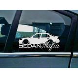 Civic ES Kelebek Cam Araba oto Sticker 19 cm 2 Adet