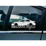 Civic FA FD sedanKelebek Cam Araba oto Sticker 19 cm 2 Adet
