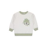 Civil Aslan Nakışlı Erkek Çocuk Sweatshirt, 3-4 Yaş, 19D94515225W1, Yeşil, erkek-çocuk