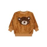 Civil Ayı Nakışlı Erkek Çocuk Sweatshirt, 3-4 Yaş, 19407416425W1-TRC-3, Tarçın, erkek-çocuk