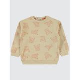 Civil Ayıcık Baskılı 2-5 Yaş Bej Erkek Çocuk Sweatshirt