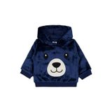 Civil Ayıcık Nakış Ve Kulaklı Sweatshirt, 12-18 AY, 19330J21025W1, Lacivert, erkek-bebek