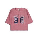 Civil Baby 96 Nakışlı 1-9 Ay Pijama Takımı - Pembe 6-9 Ay