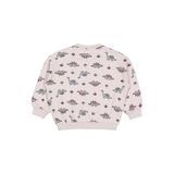 Civil Baby Adventurous Dino Baskılı Erkek Bebek Sweatshirt, 18-24 AY, 19330J61725W1-TAS-86, Taş, erkek-bebek
