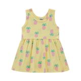Civil Baby Ananas Empirme 6-18 Ay Sarı Elbise