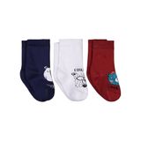 Civil Baby Animal Havlu 6- 3'lü Bebek Erk Çorap Set - Standart