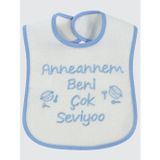 Civil Baby Annesi'Nin Minik Kuzusu Nakışlı Mama Önlüğü - StandartStandart