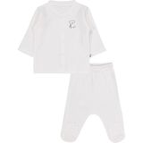 Civil Baby Ayıcık Baskılı 1-9 Ay Pijama Takımı - Ekru 9-12 Ay