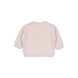 Civil Baby Ayıcık Baskılı Çizgili 6-18 Ay Sweatshirt - Bej 9-12 Ay
