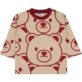 Civil Baby Ayıcıklar Baskılı 6-18 Ay 476-Bordo Sweatshirt