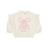 Civil Baby Balerin Ayakkabı 6-18 Ay Ekru Sweatshirt