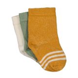 Civil Baby Basic Çizgili 3'lü 6- Bebek Erkek Çorap Set - Standart18 Ay