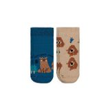 Civil Baby Bear Havlu 6- 2'li Bebek Erk Çorap Set - Standart18 Ay