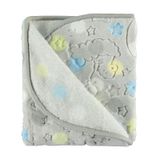 Civil Baby Bebek Peluş Battaniye 100x120 cm Gri