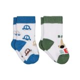 Civil Baby Beep Havlu 6- 2'li Bebek Erk Çorap Set - Standart18 Ay
