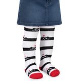 Civil Baby Cat 6-18 Ay Beyaz Bebek Kız Külotlu Çorap
