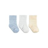 Civil Baby Çemberli Basic Havlu 6-18 Ay 3'lü Bebek Erkek Çorap Set
