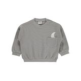 Civil Baby Cep Hilal Baskılı 6-18 Ay Gri Sweatshirt