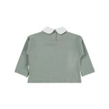 Civil Baby Çiçek Baskılı 6-18 Ay Yeşil Sweatshirt