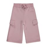 Civil Baby Çiçek Nakışlı Basic Kargo 6-18 Ay Lila Eşofman Altı