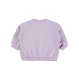 Civil Baby Civil Basic Kalp Etiketli 6-18 Ay Sweatshirt - Lila 6-9 Ay