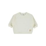 Civil Baby Civil Basic Kalp Etiketli Sweatshirt, 12-18 AY, 19330J08425W1-EKR-80, Ekru, kız-bebek