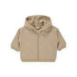 Civil Baby Civil Basic Timeless Kapüşonlu 6-18 Ay Hırka - Kahverengi