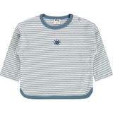 Civil Baby Çizgili 3-18 Ay Sweatshirt - Ekru - Ekru-ER238 - 3 - 6 Ay