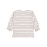 Civil Baby Çizgili 6-18 Ay Bej Sweatshirt