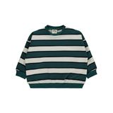 Civil Baby Çizgili 6-18 Ay Sweatshirt - Yeşil