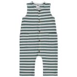 Civil Baby Çizgili 6-18 Ay Yeşil Tulum