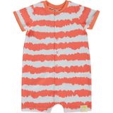 Civil Baby Dalga Desenli 6-18 Ay Tulum - Kırmızı - Mercan - 18 - 24 Ay