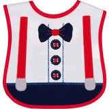 Civil Baby Damatlık Baskılı Mama Önlüğü - Ekru - Ekru - Hardal - Standart