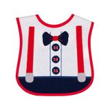 Civil Baby Damatlık Baskılı Mama Önlüğü - Ekru Standart