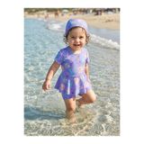 Civil Baby Deniz Kabuğu Baskılı 6-18 Ay Mayo - Lila