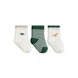 Civil Baby Dino 3'lü 6- Bebek Erkek Çorap Set