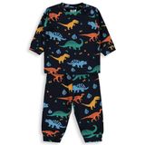 Civil Baby Dinozorlu 6-18 Ay Pijama Takımı - Lacivert