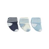 Civil Baby Erkek Bebek 3'lü Çorap Set 0-6 Ay Lacivert
