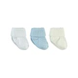 Civil Baby Erkek Bebek 3'lü Çorap Set 0-6 Ay Mavi