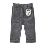 Civil Baby Erkek Bebek Ayıcık Nakışlı Tek Alt Eşofman 6-18 Ay Koyu Gri, 16958016725W1-KYG-74