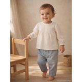 Civil Baby Erkek Bebek Ince Kot 6-18 Ay Pantolon - Mavi - Buz Mavi - 6 - 9 Ay
